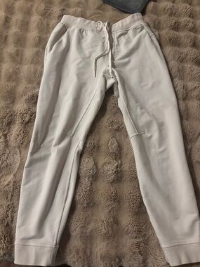 lululemon athletica Cream Drawstring Joggers